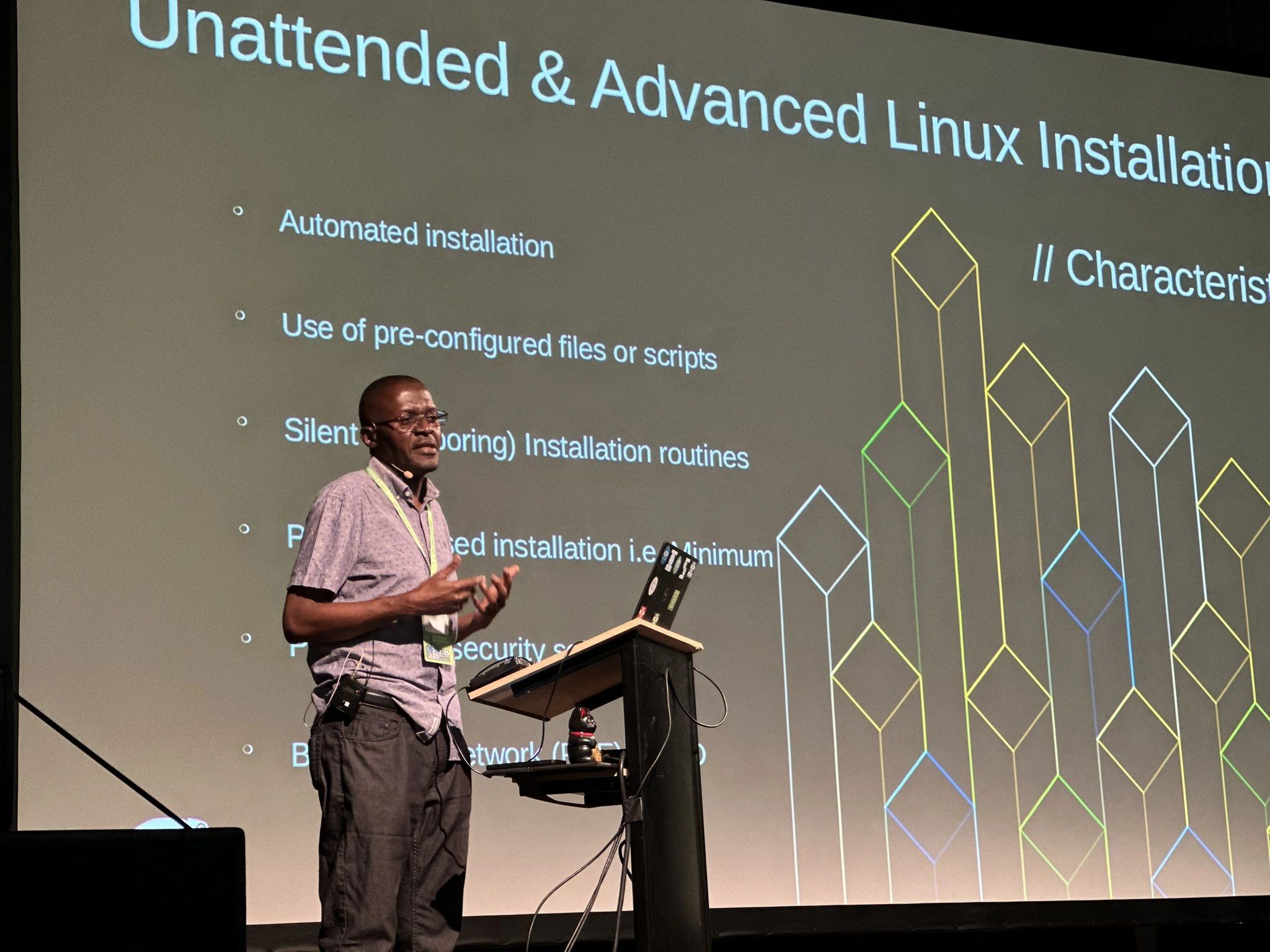 Demo of Agama Linux Installer at OpenSUSE Conference 2025 – Nuremberg, Germany